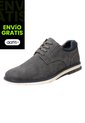 Zapatos Casuales Fortis Tipo Oxford Para Hombre Gris Oscuro Comfort Plus 199344 Payless de Generic