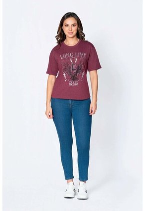 Camiseta Manga Corta Para Mujer Lec Lee