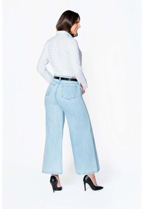 Blusa Con Mini Print Para Mujer Lec Lee