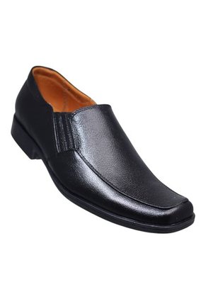 Mocasines Negro Cuero Legítimo