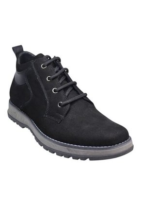 Bota Casual Negra Para Hombre