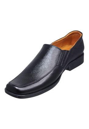 Mocasines Negro Cuero Legítimo