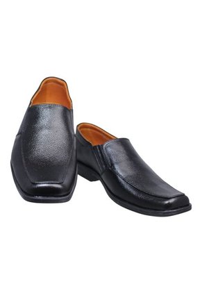 Mocasines Negro Cuero Legítimo