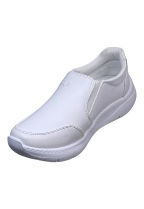 Zapato Mocasín Clínico Blanco Ergonómico