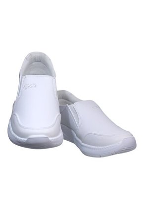 Zapato Mocasín Clínico Blanco Ergonómico