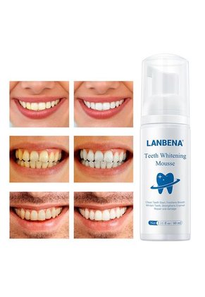 Espuma Blanqueadora Dental Lanbena X 60ml.