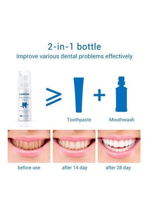 Espuma Blanqueadora Dental Lanbena X 60ml.