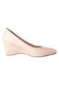 Zapatos De Tacon Tipo Cuña Karlile Para Mujer Beige Comfort Plus 193144 Payless de Generic