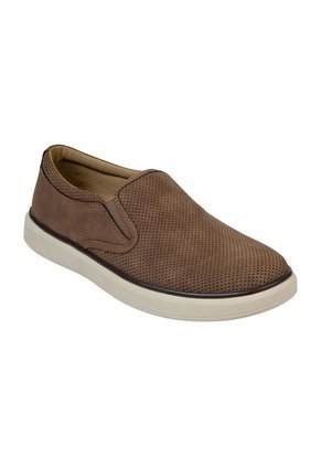 Zapatos Casuales Tipo Mocasín Para Hombre Bronceado Comfort Plus 201058