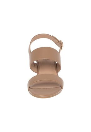 Sandalias Petunia Con Taco Tipo Cuña Para Mujer Bronceado Comfort Plus 201271