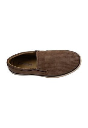Zapatos Casuales Tipo Mocasín Para Hombre Bronceado Comfort Plus 201058