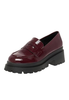 Zapatos Casuales Tipo Mocasín Rudy Para Mujer Rojo Comfort Plus 210358