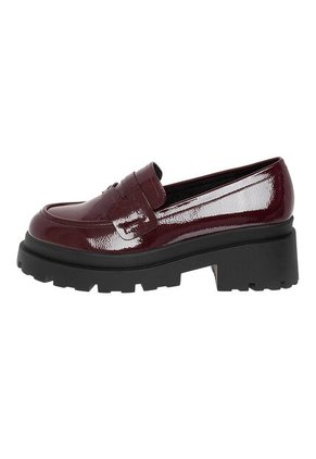 Zapatos Casuales Tipo Mocasín Rudy Para Mujer Rojo Comfort Plus 210358