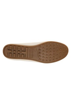 Zapatos Casuales Febee Tipo Mocasín Para Mujer Beige Comfort Plus 210534