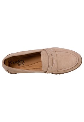 Zapatos Casuales Kiley Tipo Mocasín Para Mujer Bronceado Comfort Plus 200644 Payless