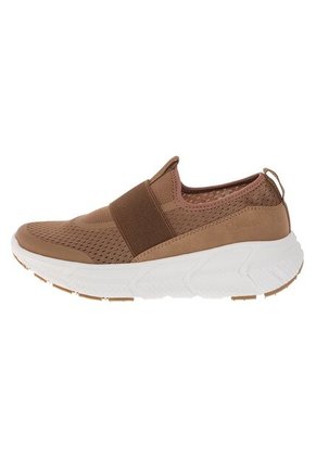 Zapatos Casuales Tipo Sneakers Para Mujer Bronceado Comfort Plus 210727