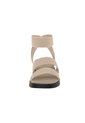 Sandalias Gore Con Taco Tipo Cuña Para Mujer Bronceado Comfort Plus 211009 de Generic