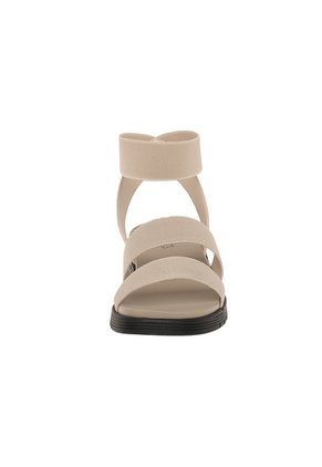 Sandalias Gore Con Taco Tipo Cuña Para Mujer Bronceado Comfort Plus 211009