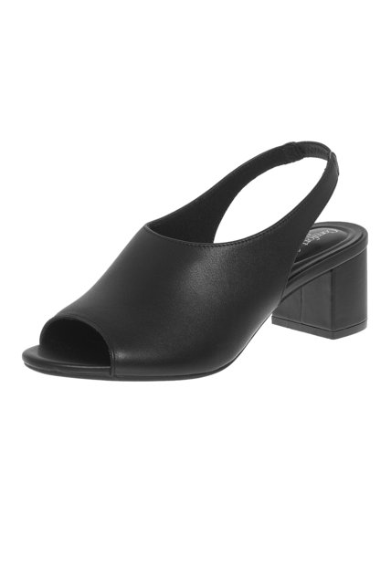 Sandalias De Vestir Walden Para Mujer Negro Comfort Plus 210996