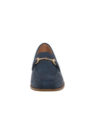 Zapatos Casuales Elena Tipo Mocasín Para Mujer Azul Oscuro Comfort Plus 211014