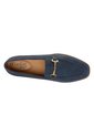 Zapatos Casuales Elena Tipo Mocasín Para Mujer Azul Oscuro Comfort Plus 211014 de Generic