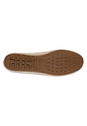 Zapatos Casuales Francesca Tipo Mocasín Para Mujer Marfil Comfort Plus 211118