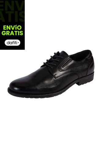 Zapatos De Vestir Invidia Para Hombre Negro Comfort Plus 201392 Generic
