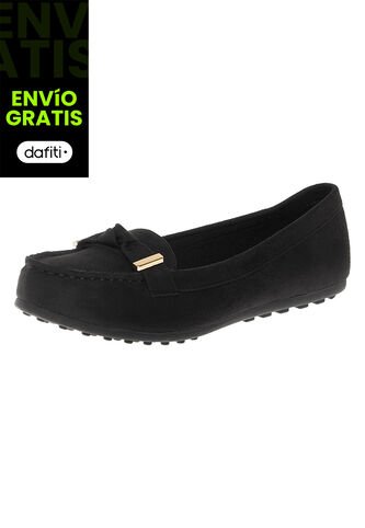 Zapatos Casuales Sinata Para Mujer Negro Comfort Plus 210636 Generic