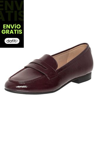 Zapatos Tipo Mocasín Dana Para Mujer Rojo Comfort Plus 210362 Generic