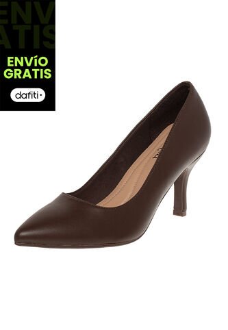 Zapatos De Vestir Janine Para Mujer Café Comfort Plus 201025 Payless Generic