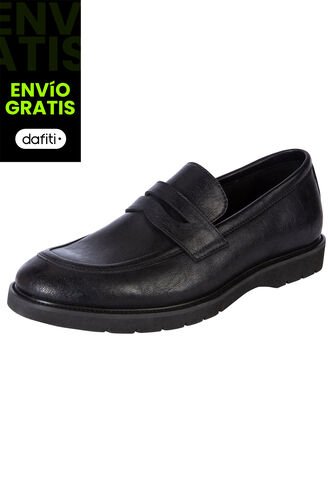 Zapatos De Vestir Taunton Para Hombre Negro Comfort Plus 200640 Generic