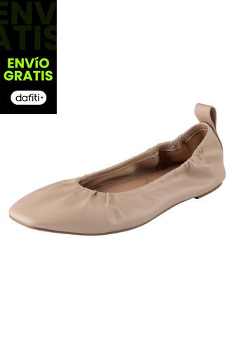 Zapatos Planos Casuales Mia Para Mujer Beige Comfort Plus 199808 Payless Generic