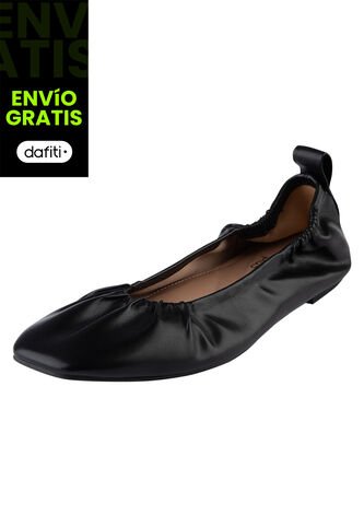 Zapatos Planos Casuales Mia Para Mujer Negro Comfort Plus 199807 Payless Generic