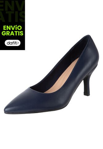 Zapatos De Vestir Janine Para Mujer Azul Comfort Plus 198800 Payless Generic