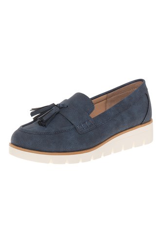 Zapatos Casuales Mela Para Mujer Azul Oscuro Comfort Plus 211848 Generic