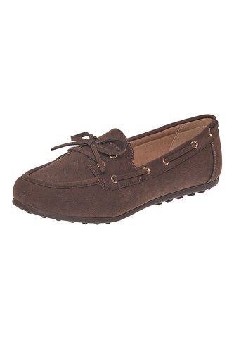 Zapatos Casuales Francisca Tipo Mocasín Para Mujer Café Oscuro Comfort Plus 211901 Generic