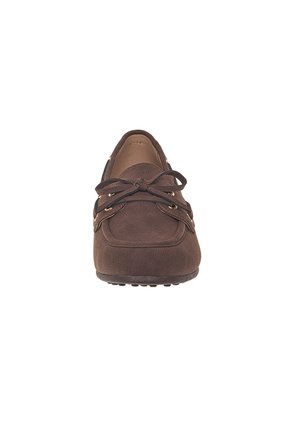 Zapatos Casuales Francisca Tipo Mocasín Para Mujer Café Oscuro Comfort Plus 211901