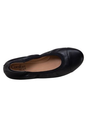 Zapatos Planos Claire Tipo Ballet Para Mujer Negro Comfort Plus 200220 Payless