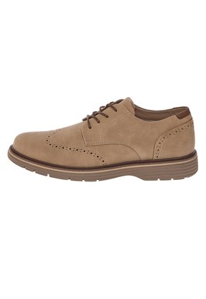 Zapatos Casuales Harper Para Hombre Gris Pardo Comfort Plus 211887
