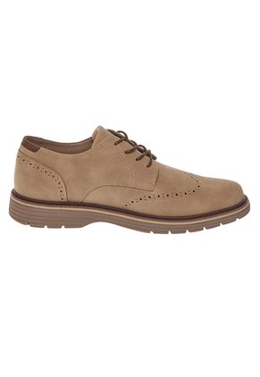 Zapatos Casuales Harper Para Hombre Gris Pardo Comfort Plus 211887