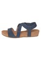 Sandalias Planas Ella Para Mujer Azul Oscuro Comfort Plus 211923 de Generic
