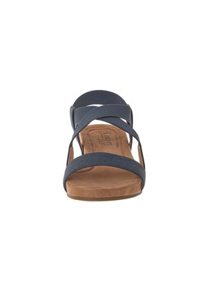 Sandalias Planas Ella Para Mujer Azul Oscuro Comfort Plus 211923