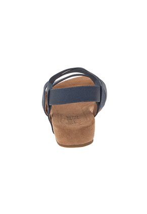 Sandalias Planas Ella Para Mujer Azul Oscuro Comfort Plus 211923