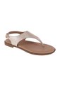 Sandalias Planas Valle Para Mujer Dorado Comfort Plus 211002 de Generic