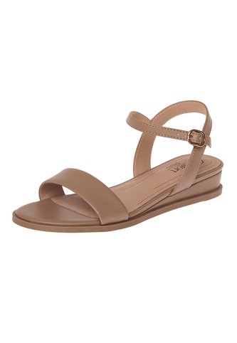 Sandalias Blanche Con Taco Tipo Cuña Para Mujer Neutro Oscuro Comfort Plus 211917 Generic