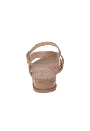 Sandalias Blanche Con Taco Tipo Cuña Para Mujer Neutro Oscuro Comfort Plus 211917