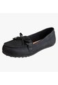 Zapatos Casuales Deja Tipo Mocasín Para Mujer Negro Comfort Plus 199137 de Generic
