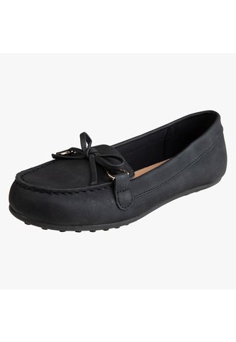Zapatos Casuales Deja Tipo Mocasín Para Mujer Negro Comfort Plus 199137 Generic