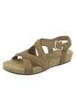 Sandalias Planas Para Bea Para Mujer Bronceado Comfort Plus 198678 de Generic