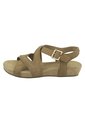 Sandalias Planas Para Bea Para Mujer Bronceado Comfort Plus 198678 de Generic